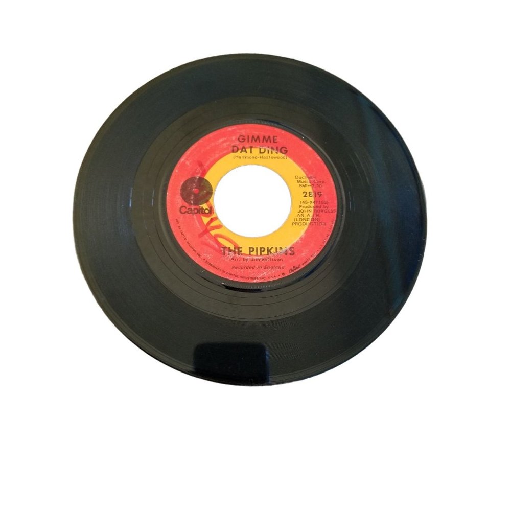 Vintage Record Gimme Dat Ding To Love You The Pipkins Capital Records Vinyl 70s?